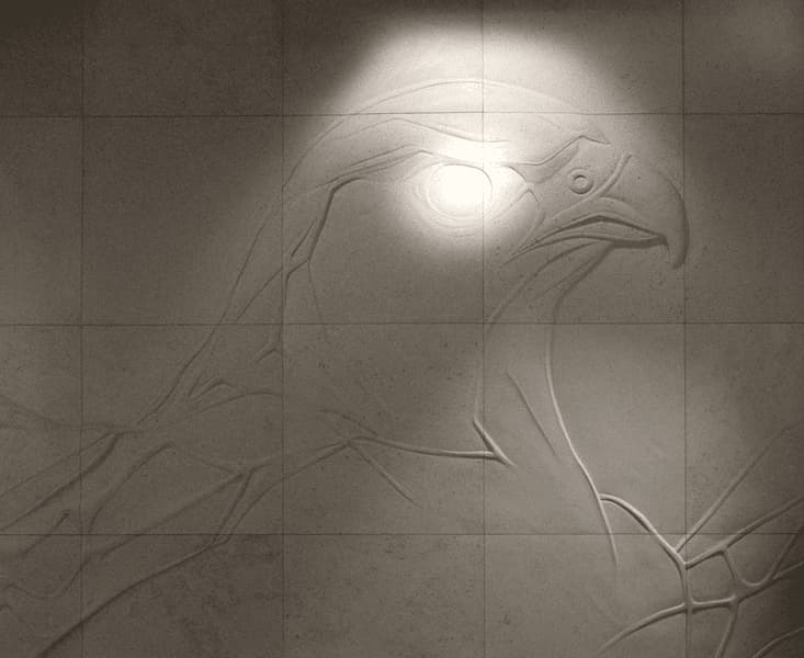 Image showing part of the mural exhibition