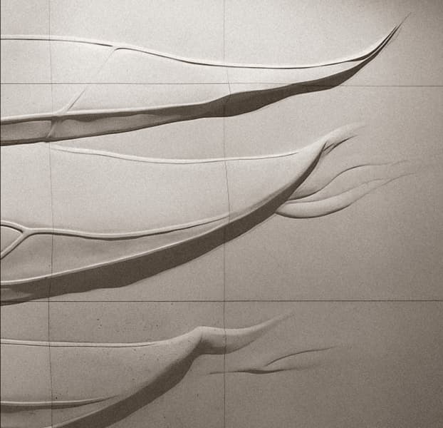 Image showing part of the mural exhibition